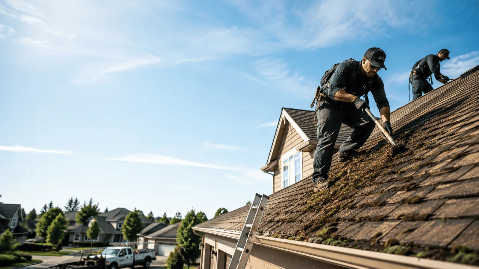 Roof Moss Removal in New Haven, OH near me
